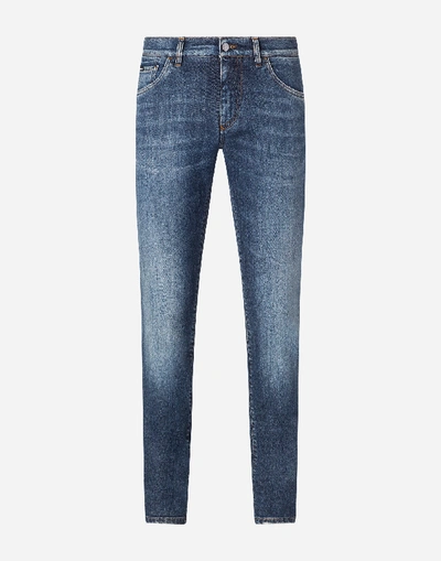 Shop Dolce & Gabbana Stretch Skinny Jeans