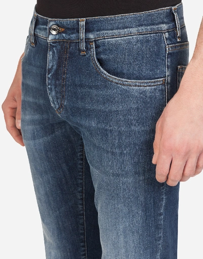 Shop Dolce & Gabbana Stretch Skinny Jeans