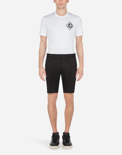 Shop Dolce & Gabbana Cotton T-shirt With Dg Logo