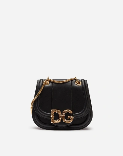 Shop Dolce & Gabbana Dg Amore Bag In Calfskin