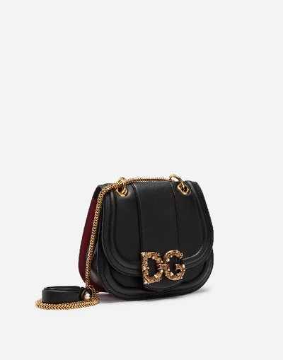 Shop Dolce & Gabbana Dg Amore Bag In Calfskin