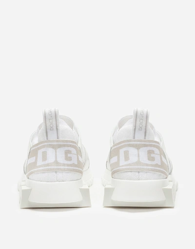 Shop Dolce & Gabbana Mixed-material Sorrento Trekking Sneakers