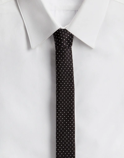 Shop Dolce & Gabbana 4 Cm (16”) Silk Blade Tie