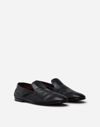 Shop Dolce & Gabbana Slippers In Acapulco Velvet