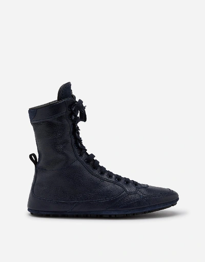 Shop Dolce & Gabbana Buckskin Ankle Boots