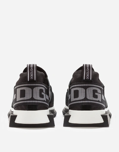 Shop Dolce & Gabbana Mixed-material Sorrento Trekking Sneakers