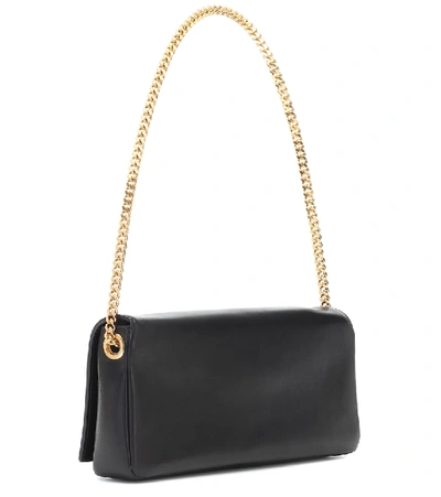 Shop Saint Laurent Kate Tassel Small Shoulder Bag In Black