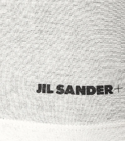 Shop Jil Sander Cotton-jersey T-shirt In White