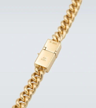 Shop Tom Wood Rounded Curb Gold-plated Chain