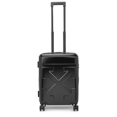 Shop Off-white Arrow Small Red Suitcase In Black