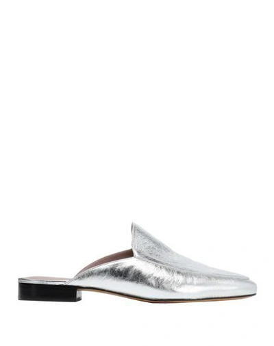Shop Diane Von Furstenberg Mules & Clogs In Silver