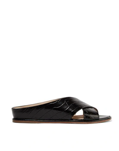 Shop Gabriela Hearst Sandals In Black