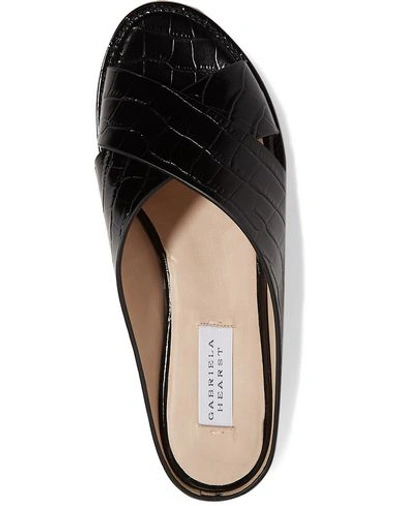 Shop Gabriela Hearst Sandals In Black