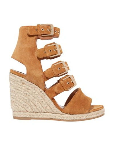 Shop Laurence Dacade Sandals In Camel