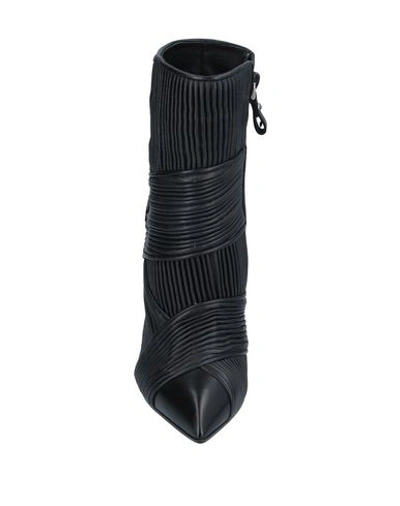 Shop Balmain Woman Ankle Boots Black Size 9 Soft Leather