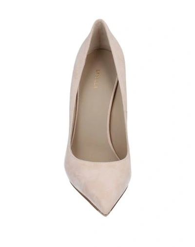 Shop Le Silla Pumps In Ivory