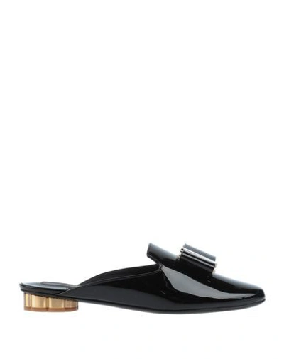 Shop Ferragamo Mules & Clogs In Black