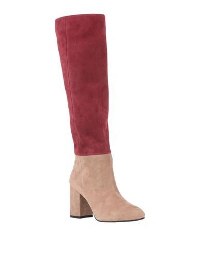 Shop Greymer Boots In Maroon