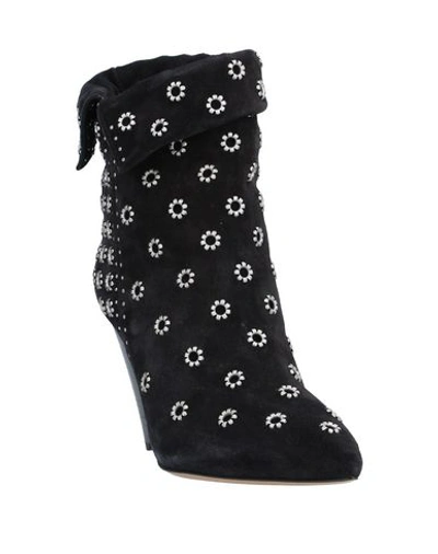 Shop Isabel Marant Ankle Boot In Black