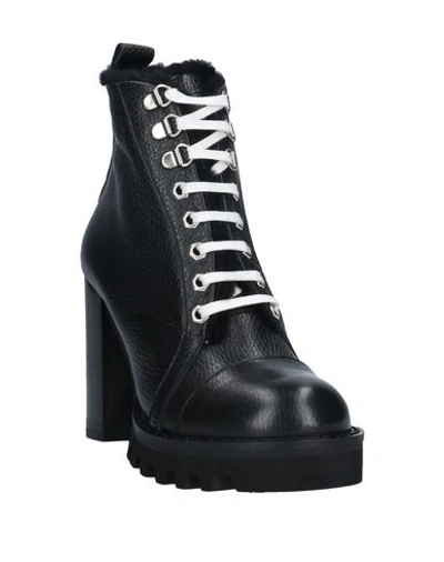 Shop Philipp Plein Ankle Boot In Black