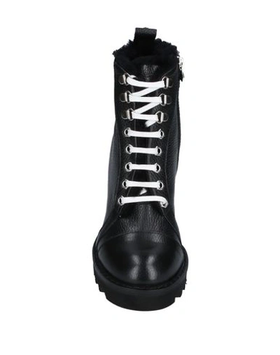 Shop Philipp Plein Ankle Boot In Black