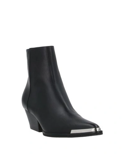 Sergio Rossi Ankle Boots In Black