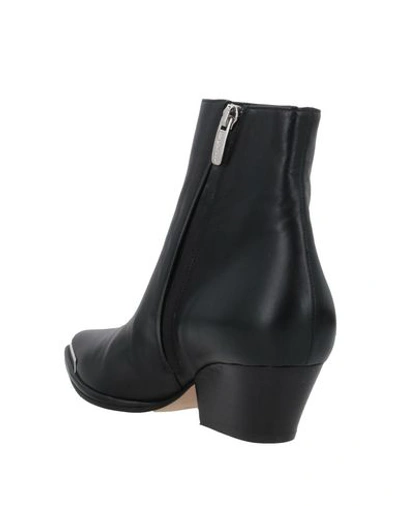 Sergio Rossi Ankle Boots In Black
