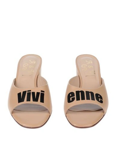 Shop Vivienne Westwood Sandals In Pale Pink