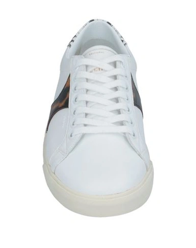 Shop Celine Woman Sneakers White Size 5 Soft Leather