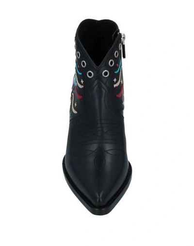 Shop Dior Woman Ankle Boots Black Size 11 Calfskin