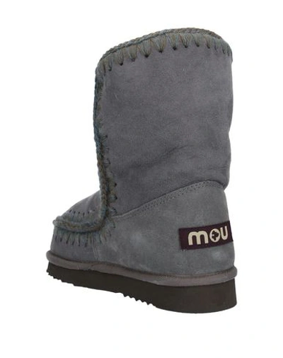 Shop Mou Ankle Boots In Lead