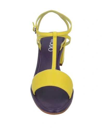 Shop Rodo Sandals In Yellow