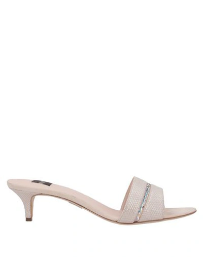 Shop Rodo Sandals In Ivory