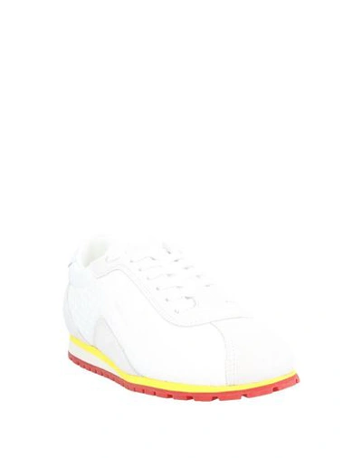 Shop Mm6 Maison Margiela Sneakers In White