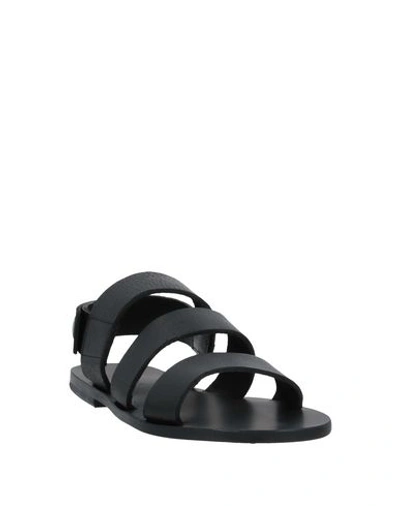 Shop Damir Doma Sandals In Black