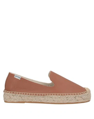 Shop Soludos Espadrilles In Brown