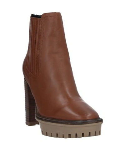 Shop Bruno Premi Ankle Boots In Brown