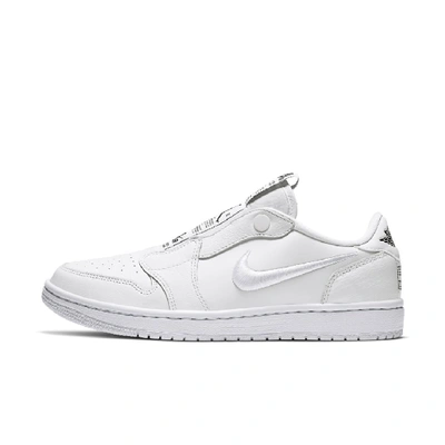Shop Jordan Air  1 Retro Low Slip Women's Shoe In White
