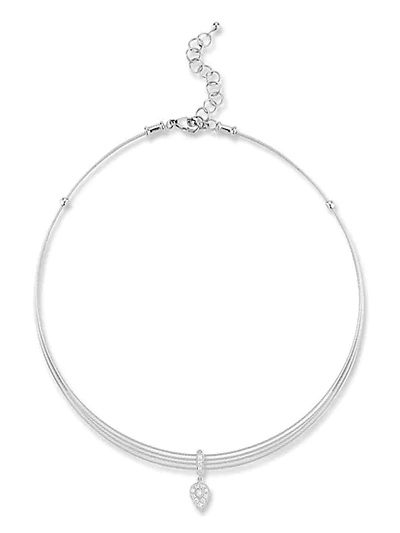 Shop Alor 18k Gold Stainless Steel & 0.11 Tcw Diamond Pendant Necklace