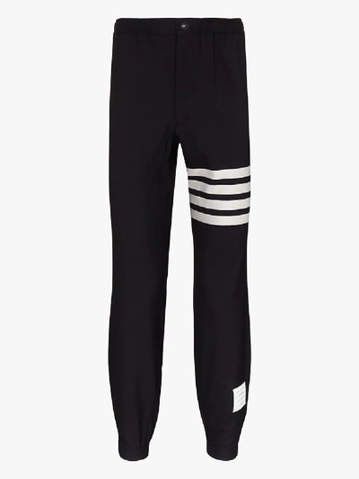 Shop Thom Browne 4-bar Stripe Track Pants In Blue