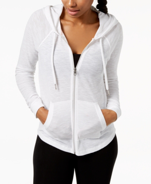 calvin klein women's zip hoodie