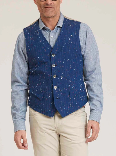 Shop Robert Graham R Collection Jackson Vest In Multi