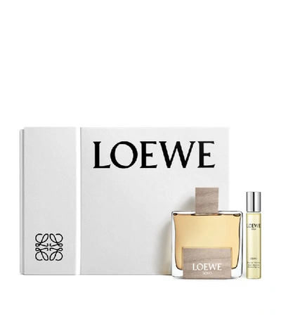 Shop Loewe Solocedro Eau De Toilette Set In White