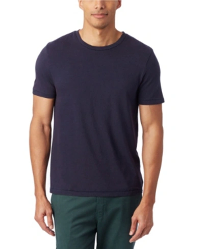 Shop Alternative Apparel Men's Outsider Heavy Wash Jersey T-shirt In Navy