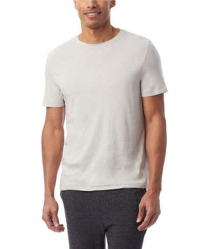 Shop Alternative Apparel Men's Outsider Heavy Wash Jersey T-shirt In Heather Gray