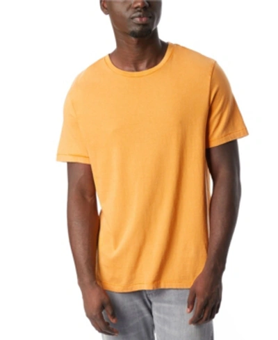Shop Alternative Apparel Men's Outsider Heavy Wash Jersey T-shirt In Gold