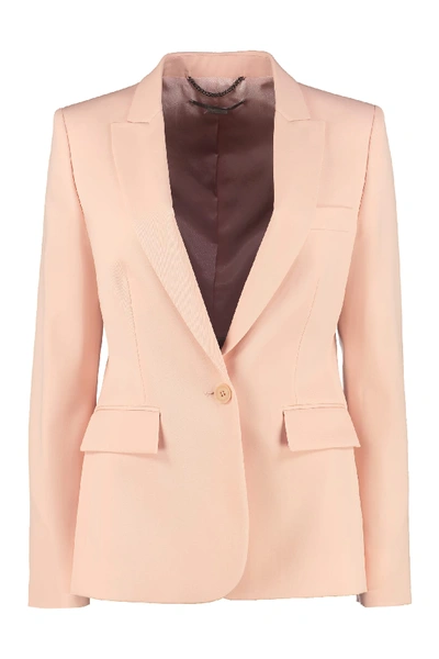 Shop Stella Mccartney Iris Classic Blazer In Pink