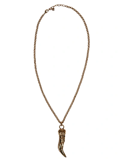 Shop Dsquared2 Dsquared Necklaces In Oro