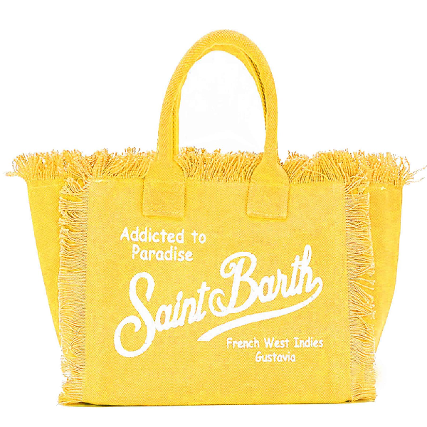 yellow beach bag