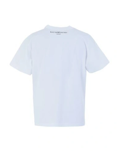 Shop Sacai T-shirts In White